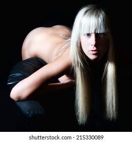 Closeup Portrait Beautiful Nude Woman Long Stock Photo Shutterstock