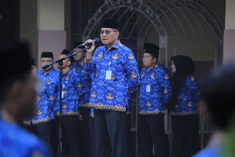 Pimpin Apel Pagi Sekda Instruksikan Hal Ini