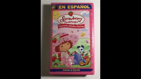 Strawberry Shortcake Meet Strawberry Shortcake 2003 Spanish VHS RD