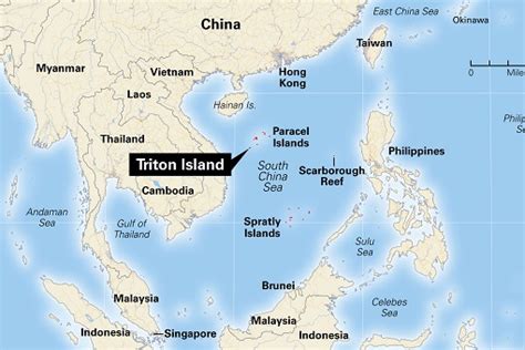 Mysterious Runway On Triton Island – China Could Be Preparing Drone War ...