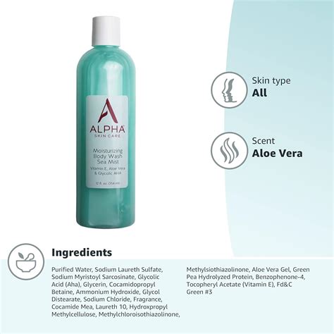 Alpha Skin Care Gel De Ba O Hidratante F Rmula Antienvejecimiento Alfa