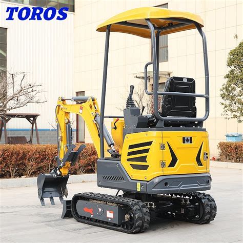 Mini Digger Machine Excavator Ton Ton Ton Zero Tail Crawler