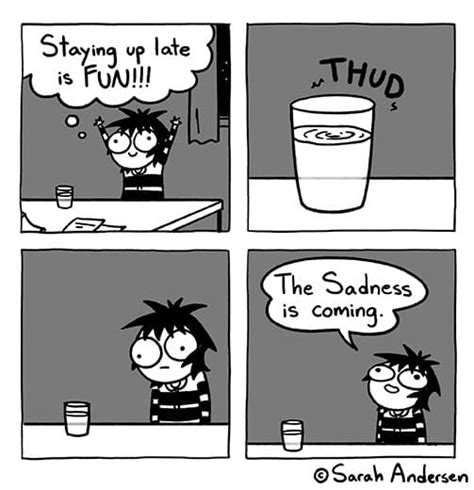 Sarah S Scribbles Up Late Tapas Sarah Andersen Sarah S