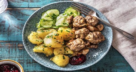 K Ttbullar Schwedische Hackb Llchen Rezept Hellofresh