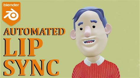 Character Automated Lip Sync Rhubarb Addon Blender Youtube