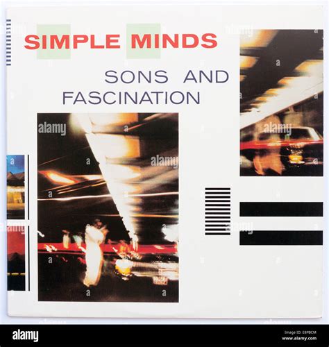 Cover Art For Simple Minds Sons And Fascination 1981 Vinyl Album On