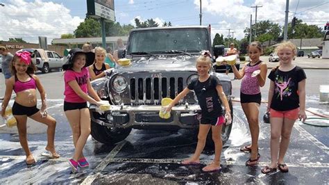 Kats Dance Team Car Wash At Long John Silvers Seafood Canton