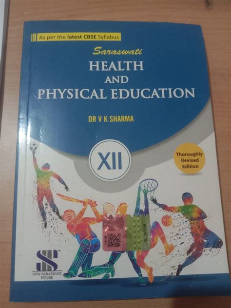 Buy Saraswati Health And Physical Education Class Xii Bookflow