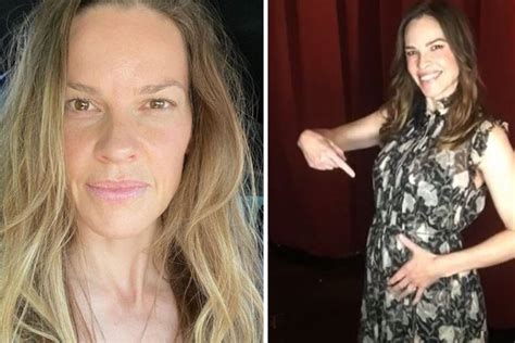 Hilary Swank Revela Su Primer Embarazo A Sus A Os Y Le Llueven