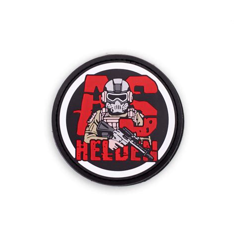 Airsoft Helden Patch Soldat