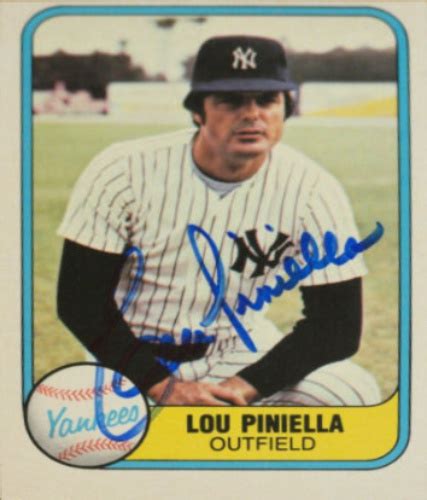 Lou Piniella Autographs and Memorabilia | Sports, Baseball