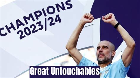 Manchester City Pep Guardiola Turns City Into Premier League S Great