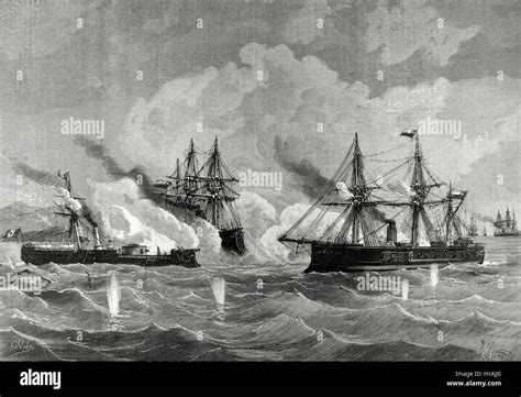 War Of The Pacific1879 1883 Conflict Between Chile And Peru And Stock