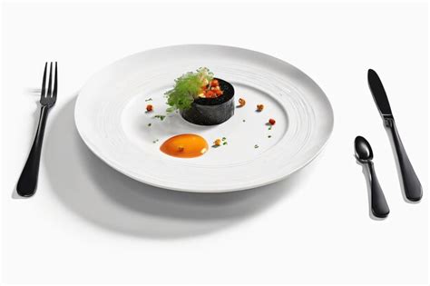 Premium Photo Delicious Meal On A Plate With A White Background