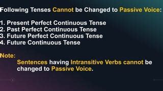 Active To Passive Voice Tenses Ppt