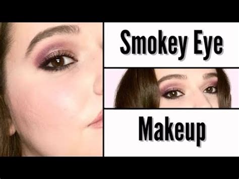 Gorgeous Purple Smokey Eye Tutorial Colourpop Smoke N Roses