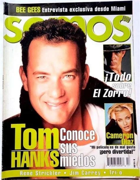 Revista Somos Tom Hanks Bee Gees Antonio Banderas Cameron Diaz Jim