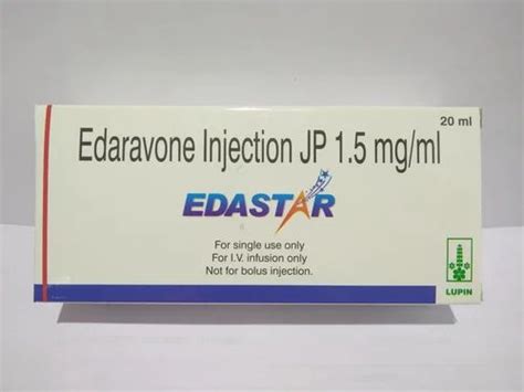 Edastar Edaravone Injection Packaging Ml At Rs Vial In Mumbai