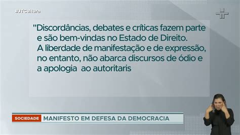 Manifesto Em Defesa Da Democracia Assinado Por Mais De 200 Entidades