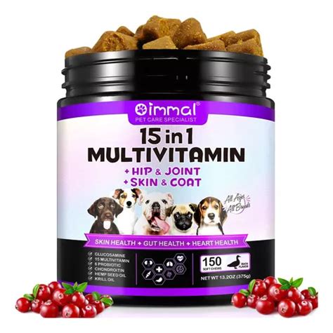 Multivitaminico Masticable Para Perros sabor A Pato Vitam Envío gratis