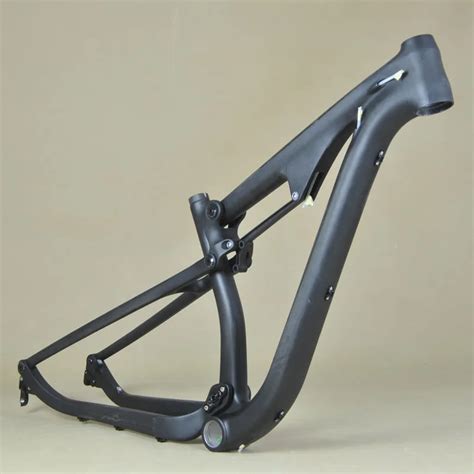 Carbon Fiber 29er Full Suspension Mountain Bicycle Frame FM036 UD Matte