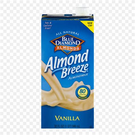 Almond Milk Blue Diamond Growers Milk Substitute Png 1000x1000px