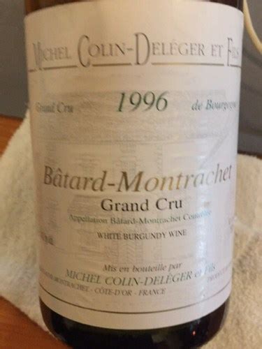 2019 Michel Colin Deléger et Fils Bâtard Montrachet Grand Cru Vivino US