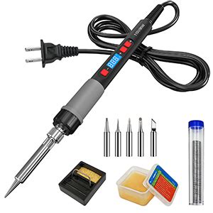 Amazon Soldering Iron Kit ILIBILIB 90W LCD Digital Display