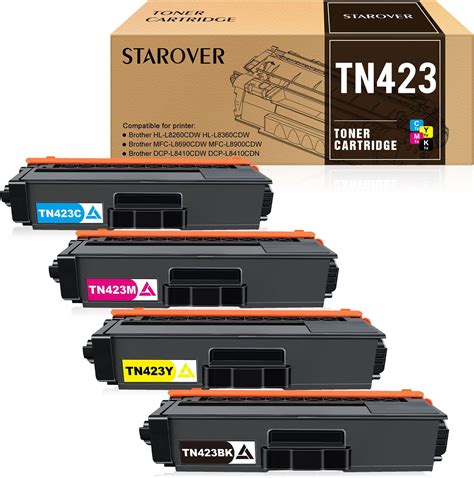 STAROVER TN423 Compatible Toner Cartridges Replacement For Brother