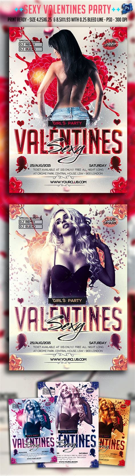 Sexy Valentines Party By Sparksz Graphicriver