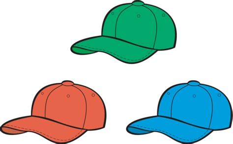 Baseball Cap Template Vector Illustration Hats Isolated Empty Vector Hats Isolated Empty Png