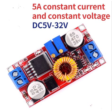 Jual Xl4015 5a Dc Cc Cv Step Down Buck 5a Lithium Charger Battery