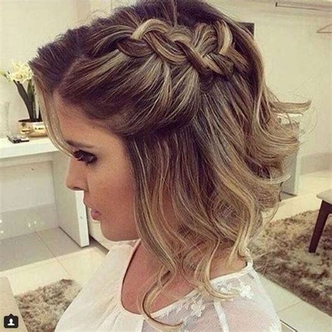 Peinados Para Novias Con El Cabello Corto Woowday