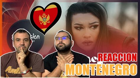 Reaccion Vladana Breathe Montenegro Eurovision Youtube