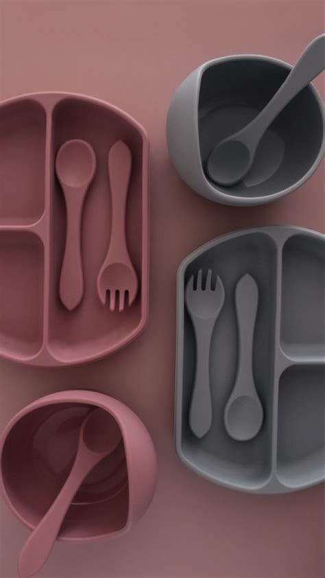 Silicone Baby Tableware Set
