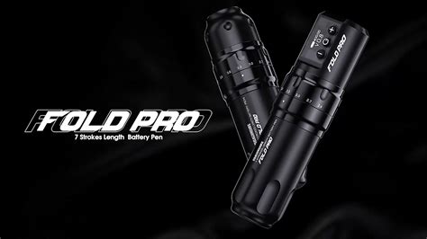 Dragonhawk Fold Pro Double Battery Wireless Guns Tattoo Machine Pen