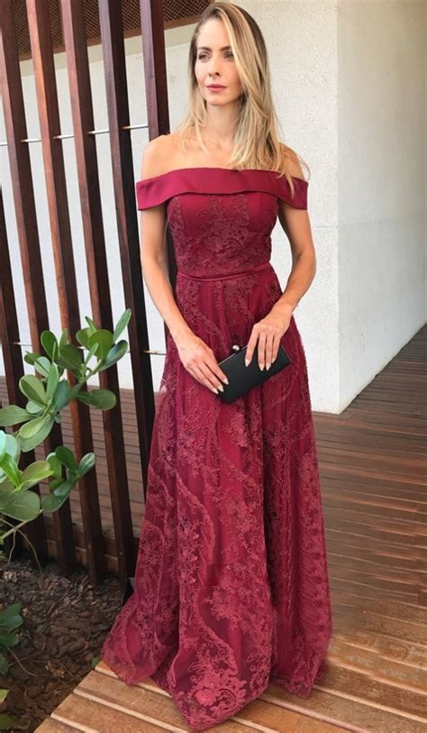 Modelos De Vestido Longo Marsala Pronta Pra Festa