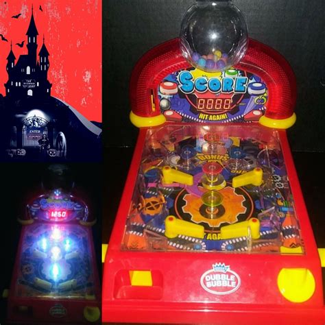 Dubble Bubble Electronic Gumball Pinball Machine 2015 Collectible Ebay