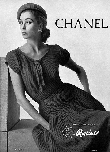 Suzy Parker Chanel 1954 Suzy Parker Chanel Ad Coco Chanel Fashion