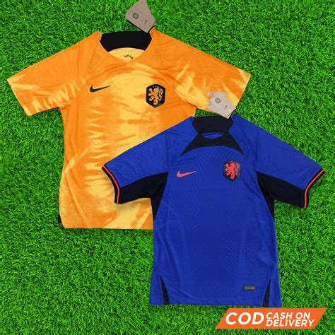 Jual JERSEY TIMNAS BELANDA HOME AWAY PLAYER VERSION WORLD CUP PIALA