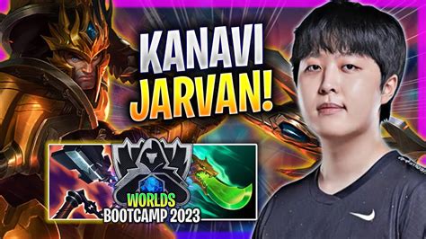 KANAVI CRAZY GAME WITH JARVAN JDG Kanavi Plays Jarvan JUNGLE Vs Vi