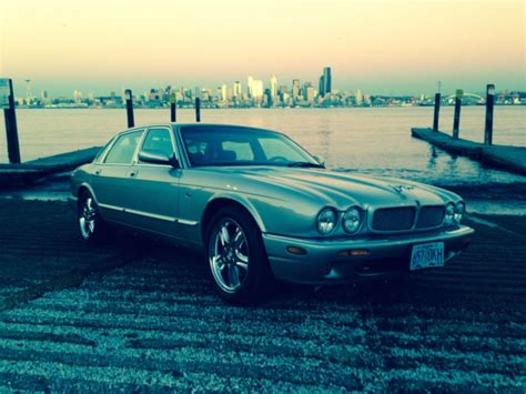 1998 Meteorite Silver Metallic Jaguar XJR Supercharged