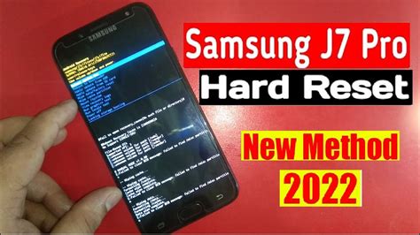 Hard Reset Galaxy J Pro Bypass Screen Lock Pattern Samsung J Pro