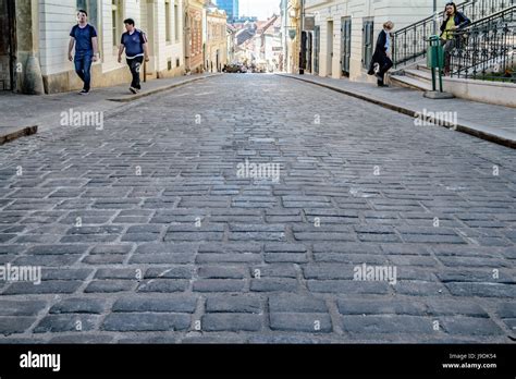 Zagreb Historic Upper Town Street Hi Res Stock Photography And Images