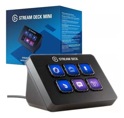 Stream Deck Mini Elgato Usb Integrado Teclas Preto Parcelamento