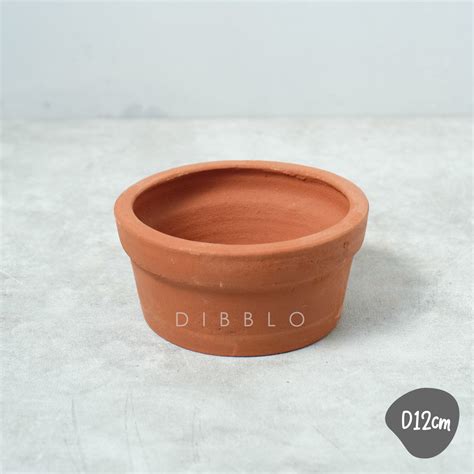 Jual Pot Tanah Liat Gerabah Terracotta Tanaman Kaktus Sukulen Kode