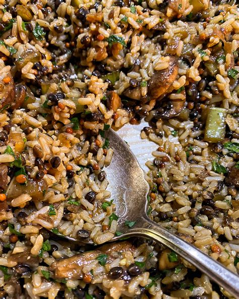 Mushroom Rice Pilaf Shutterbean