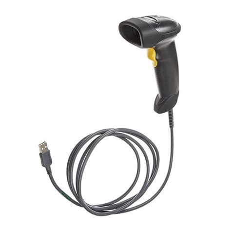 Motorola Symbol Ls2208 Barcode Scanner With Auto Scan Black Stand