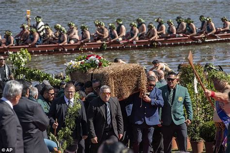 Thousands Gather For Funeral Of Maori King Tuheitia 69 With His