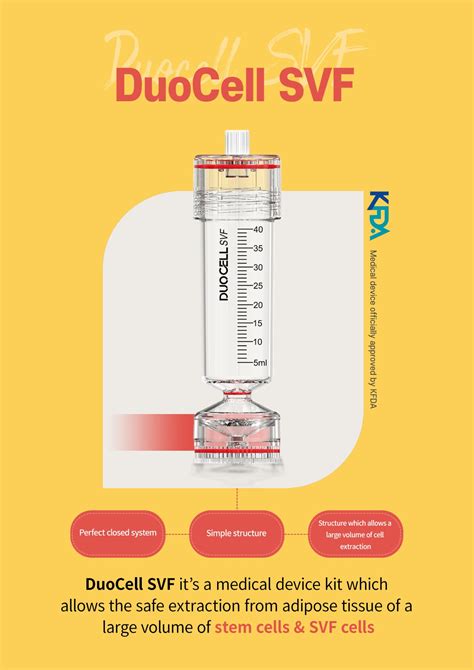 Duocell Svf Kit Stem Cell Stromal Vascular Fraction Tradekorea
